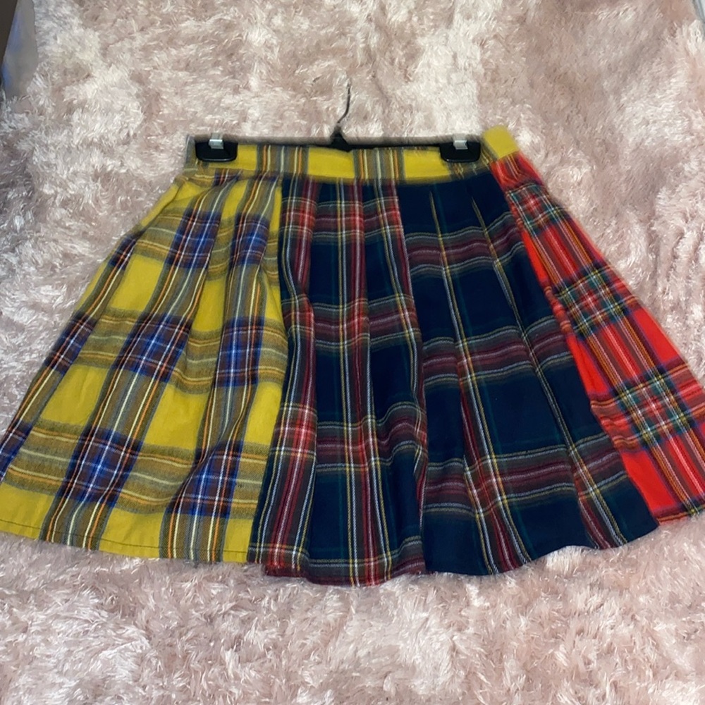 Plaid Women's multi Skirt
